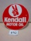 KENDALL MOTOR OIL SIGN 24'' D.S.T. SCIOTO SIGN CO.