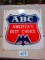 AMERICAS BEST CHOICE SIGN D.S.P. 34''X34'' GOOD OLD PIECE WITH NICE COLORS