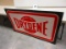 DRYDENE MOTOR OIL SIGN S.S.ALUM. EMBOSSED 60''X36''