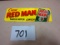 RED MAN CHEW SIGN S.S.T. 5''X15'' NICE PIECE