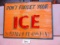 SOUTHERN ICE CO. SIGN S.S.WOOD 36''X48''