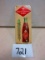 ROYAL CROWN COLA THERMOMETER 6''X13'' WITH RAISED BOTTLE GREAT EARLY PIECE