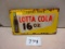 LOTTA COLA SIGN S.S.T. 12''X22'' EMBOSSED A LITTLE ROUGH