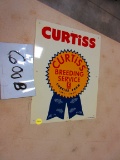 CURTISS BREEDING SERVICE SIGN  S. ST. 11