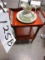 NICE SMALLER WASH STAND WITH PITCHER BOWL & 1 DRAWER