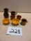 LOT OF 7 GOOD SMALLER POTTERY PIECES