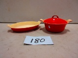 GRISWALD # 68 & 87 RED CAST IRON PIECES