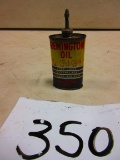 REMINGTON OIL TIN LEAD TOP NICE