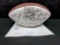 Browns full size football, 5 HOF plus others full letter, JSA cert