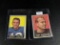 1961 TOPPS FOOTBALL #1 JOHN UNITAS OC AND #40 PAUL HORNUNG