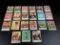 1959 TOPPS FOOTBALL 21 CARD LOT. NO CREASES. CARDS VGX TO NM.