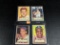 52 Topps: Robin Roberts, Ted Kluszewski, Berardino,[rookie] Jethroe. All one bid. Good.