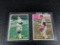 Rocky Colavito 57 Topps rookie and Bob Lemon 57 Topps card, both one bid