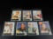 65 Philadelphia football: Starr, Hornung, Taylor, others. 7 cards. G to near mint.