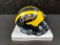 Jim Harrbaugh Signed Mini Michigan Helmet - PAAS COA