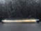 Larry Doby signed Louisville Slugger bat, black sharpie, with inscription, SGC cert