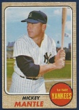 1968 Topps #280 Mickey Mantle New York Yankees