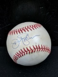 Jim Palmer MLB ball, blue ink sweet spot, JSA