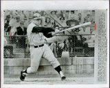 1964 Mickey Mantle Home Run Original Wire Photo