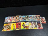 1950-60'S CLEVELAND INDIANS 20 CARD LOT