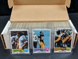 1975 TOPPS FOOTBALL COMPLETE SET - NICE CRISP SET. CARDS EXMT TO NM-MT.