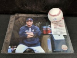 Terry Francona MLB ball, blue ink sweet spot, JSA. Plus color picture GPS Cert.