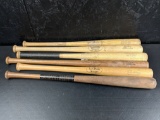 Group of 6 Older Baseball Bats