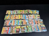 1960 Topps baseball cards: all cards sleeved, 78 total, range from VG to near mint. All one bid