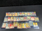 34 and 35 goudy off condition. 30 cards. Poor to fair.