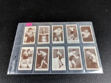 complete boxing 1934 set. 50 cards. Near mint to mint. Max Baer, Dempsey, Johnson.