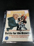 Art Modell Signed Sports Illustrated - Battle for the Browns - Ultimate Authentic Autographs -COA