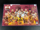 Cleveland Cavs Team Signed 16x20 Photo - (15 Signatures)