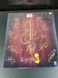 Cleveland Cavs Team Signed 16x20 Photo - (17 Signatures) - SGC & Authenticated Ink