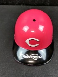 Pete Rose Signed Reds Helmet - Pinpoint Signature COA