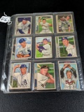 1952 Bowman Baseball Lot of 18