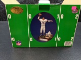 Otto Graham signed statue, 6 1/2 inch color