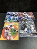 Color 8x10 Football group: Cassidy, Griffin, George, Pryor. All 4 Heisman winners. All cert.