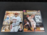 Mark McGwire signed 8x10 silver sharpie. Plus Roger Clemens signed color 8x10. Both JSA cert.