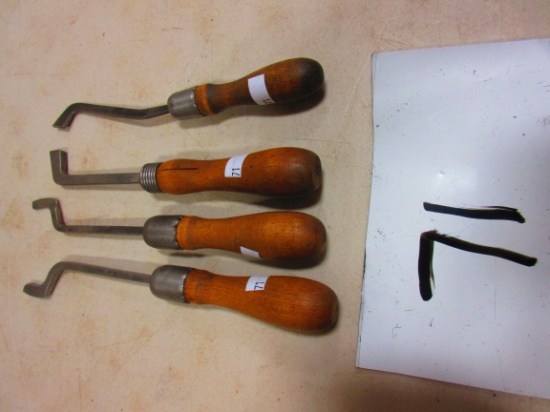 SET OF 4 LEATHER TOOLS ???