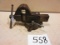 COLUMBIAN BENCH VISE # 603 1/2 -- 3 1/2'' VERY CLEAN