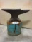 292 LB. PETER WRIGHT ANVIL GOOD COND. WITH ONE ROUNDED SPOT ON EDGE NICE BIGGER ANVIL