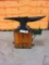 208 LB. HAY BUDDEN FARRIER ANVIL WITH STAND SLIGHT WEAR ON EDGES RARE PIECE GOOD COND. WOW