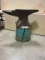 576 LB. PETER WRIGHT ANVIL WOW LOOK AT THIS BRUTE SMALL REPAIR ON CORNER OF FACE OVERALL FAIR COND.