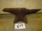 105 LB. TRENTON ANVIL EDGES & WORKING AERA AS NEAR MINT AS YOU WILL FIND WOW VERY NICE