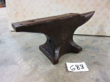 451 LB. PETER WRIGHT ANVIL NICE FLAT FACE WITH SOME ROUNDING ON EDGES ANY BLACKSMITHS DREAM