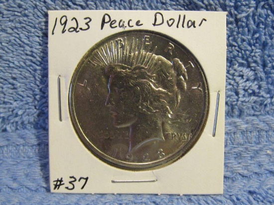 1923 PEACE DOLLAR BU