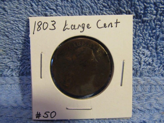 1803 LARGE CENTS G-LIGHT CORROSION