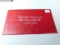 1976 3-PIECE SILVER MINT SET IN RED ENVELOPE