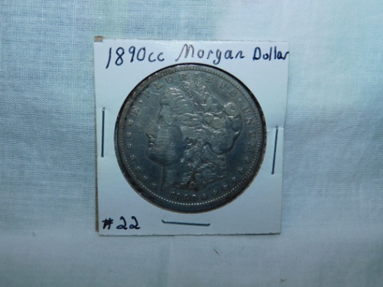 1890CC MORGAN DOLLAR VF