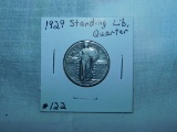 1929 STANDING LIBERTY QUARTER XF